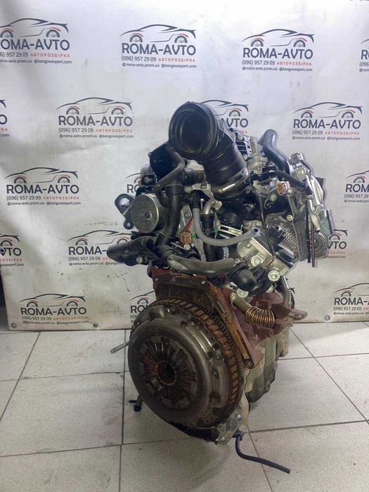 Двигун 1.5dci k9k612 Мотор Рено K9K626 Bosch Двигатель Renault k9k608