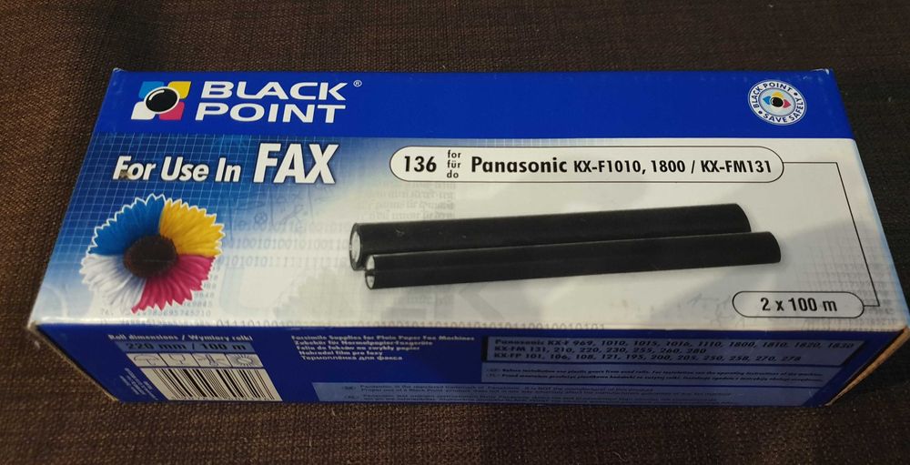 Folia do Faksu Panasonic KX-F1010 - 4 szt.