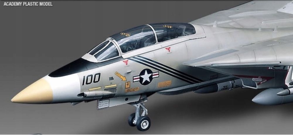 ACADEMY 12253 samolot F-14A Tomcat model do sklejania 1:48