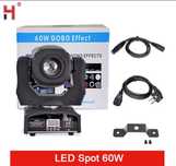 Głowica głowa ruchoma 60w led dj światło sceniczne