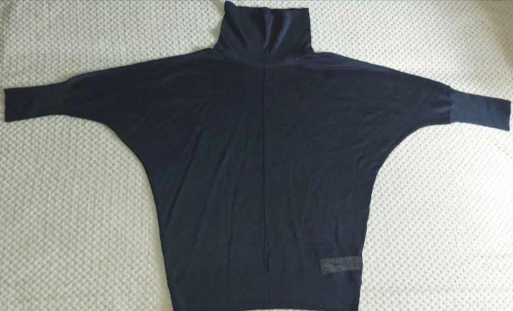 Granatowy golf "motyl" Reserved S/M