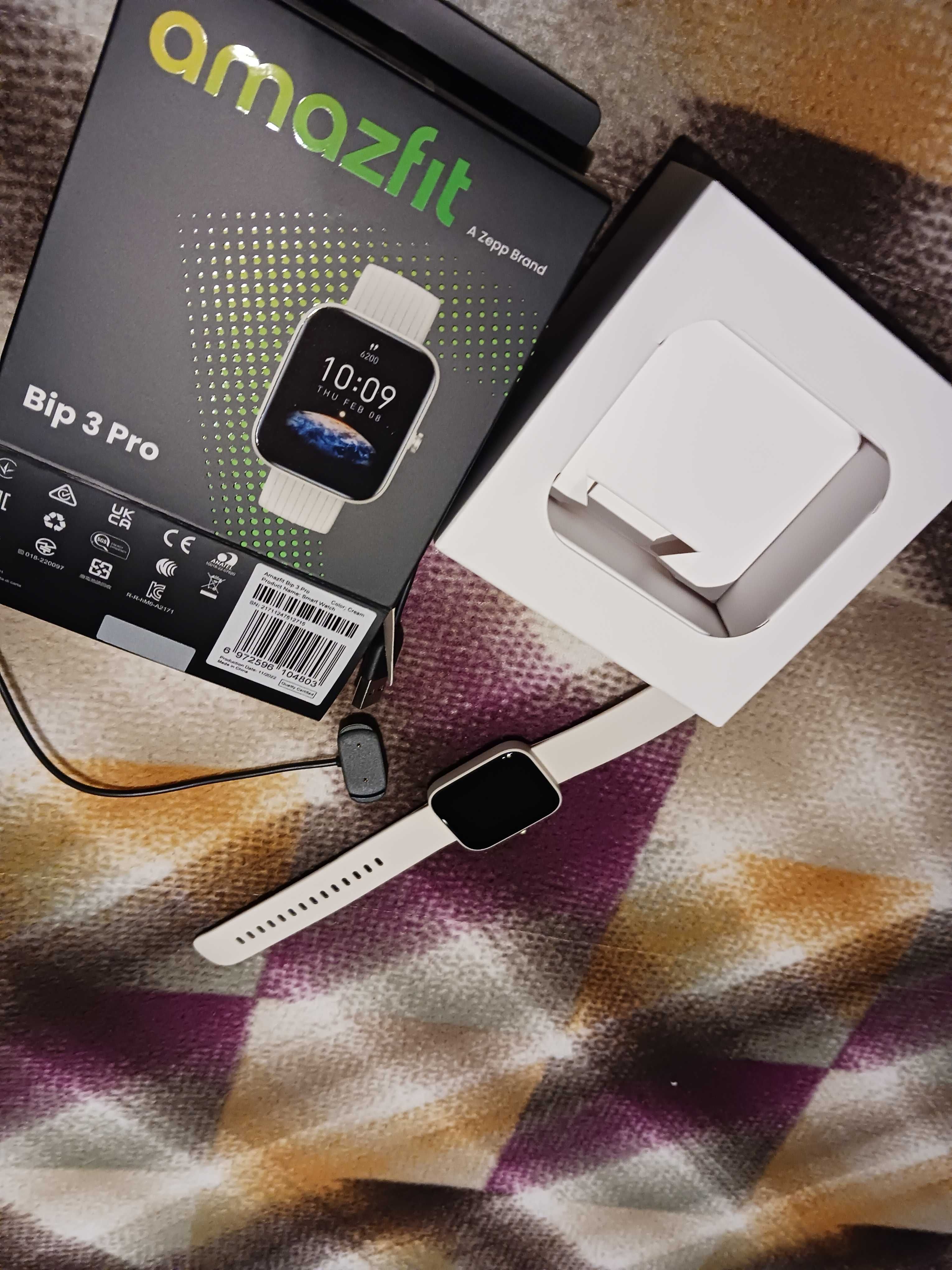 SmartWatch Amazfit Bip 3 Pro CREME