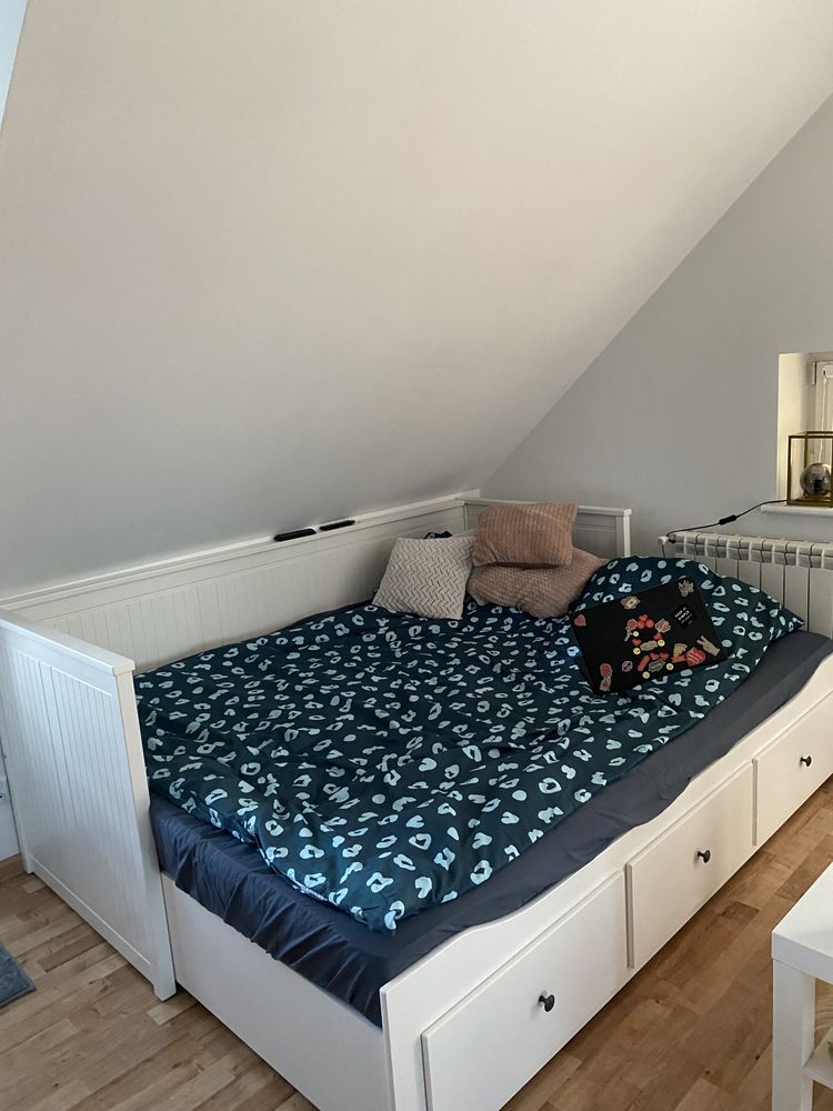 Łóżko hemnes ikea rozkladane