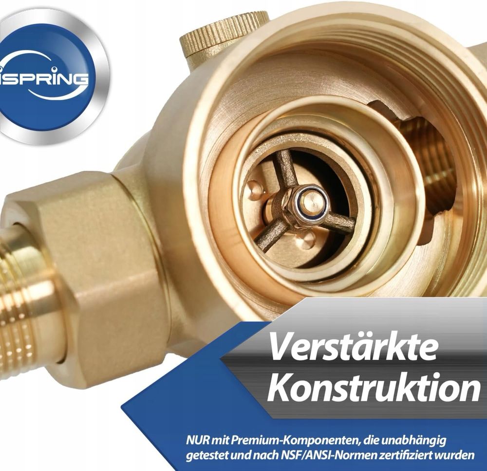 WSP50PRG filtr 1" z płukaniem wstecznym z regulatorem ciśnienia 50 mik