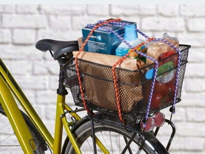 Linki gumy do mocowania bagażu rower auto 4 szt Parkside