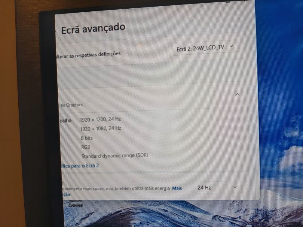 Ecrã TV Mitsai LCD com hdmi usb vga
