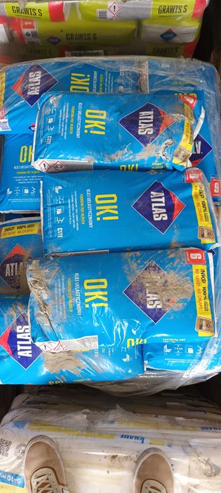 Wapno hydratyzowane; kleje żelowe atlas