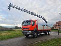Renault KERAX 450 DXI 6x4 HDS HIAB 166 z Radiem
