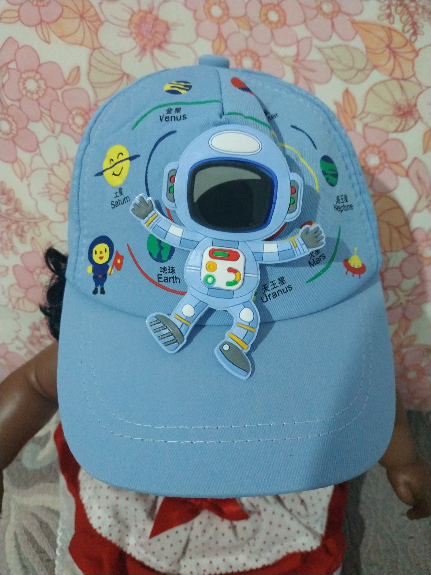 Chapéus de astronauta para criança