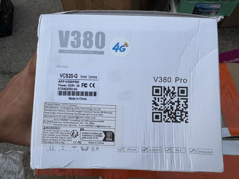 Nowa kamera wifi 4g solarna
