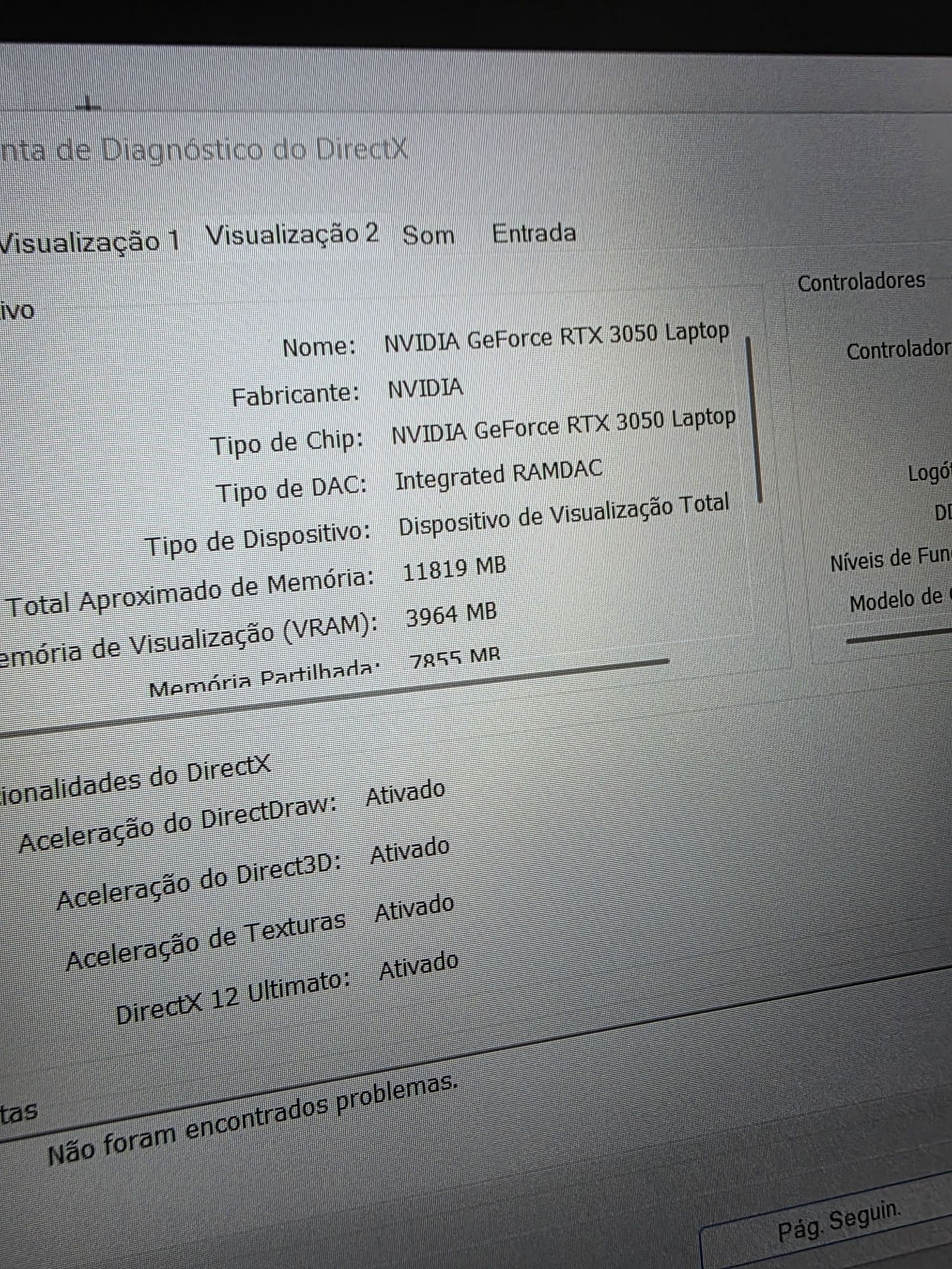 Gaming HP Victus RTX 3050 Ryzen 5 16GB 512GB NOVO. Troca/retoma. Caixa