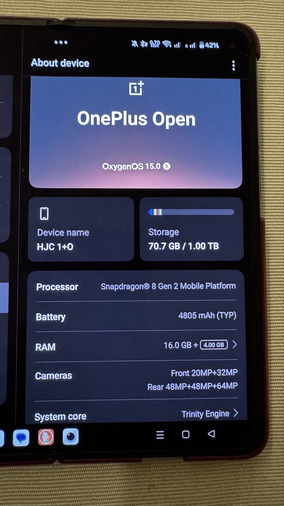 OnePlus Open - flagship