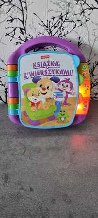 Książeczka z wierszykami Fisher price