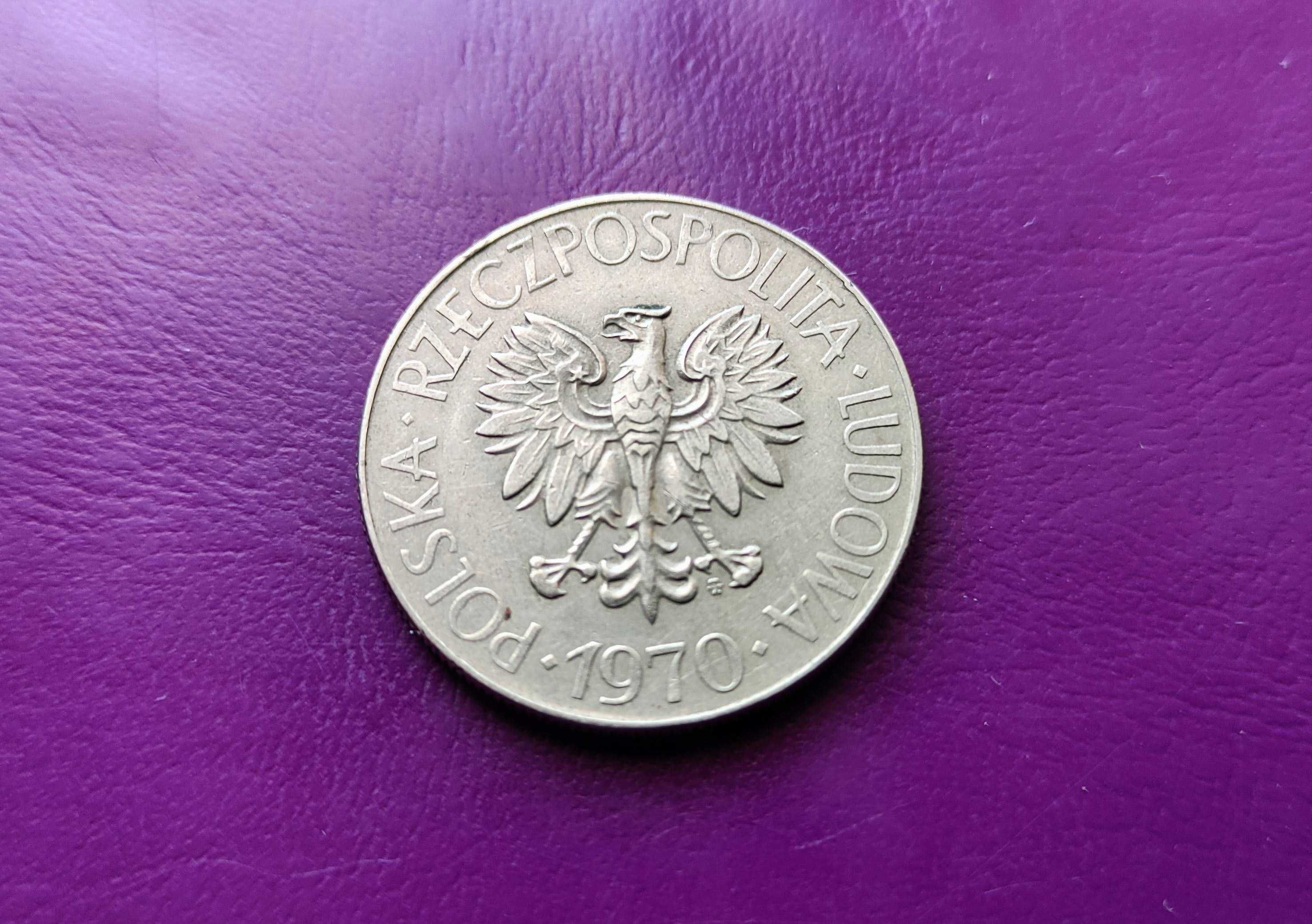 Moneta PRL-u 10 ZŁOTYCH 1970 - ''KOŚCIUSZKO'' - Ładna (nr.2)