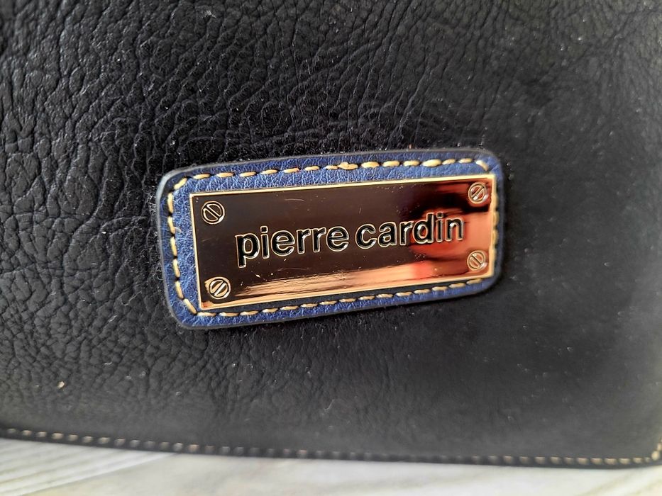 Pierre Cardin, torebka, torba, shopper, shopperka, A4, czarna