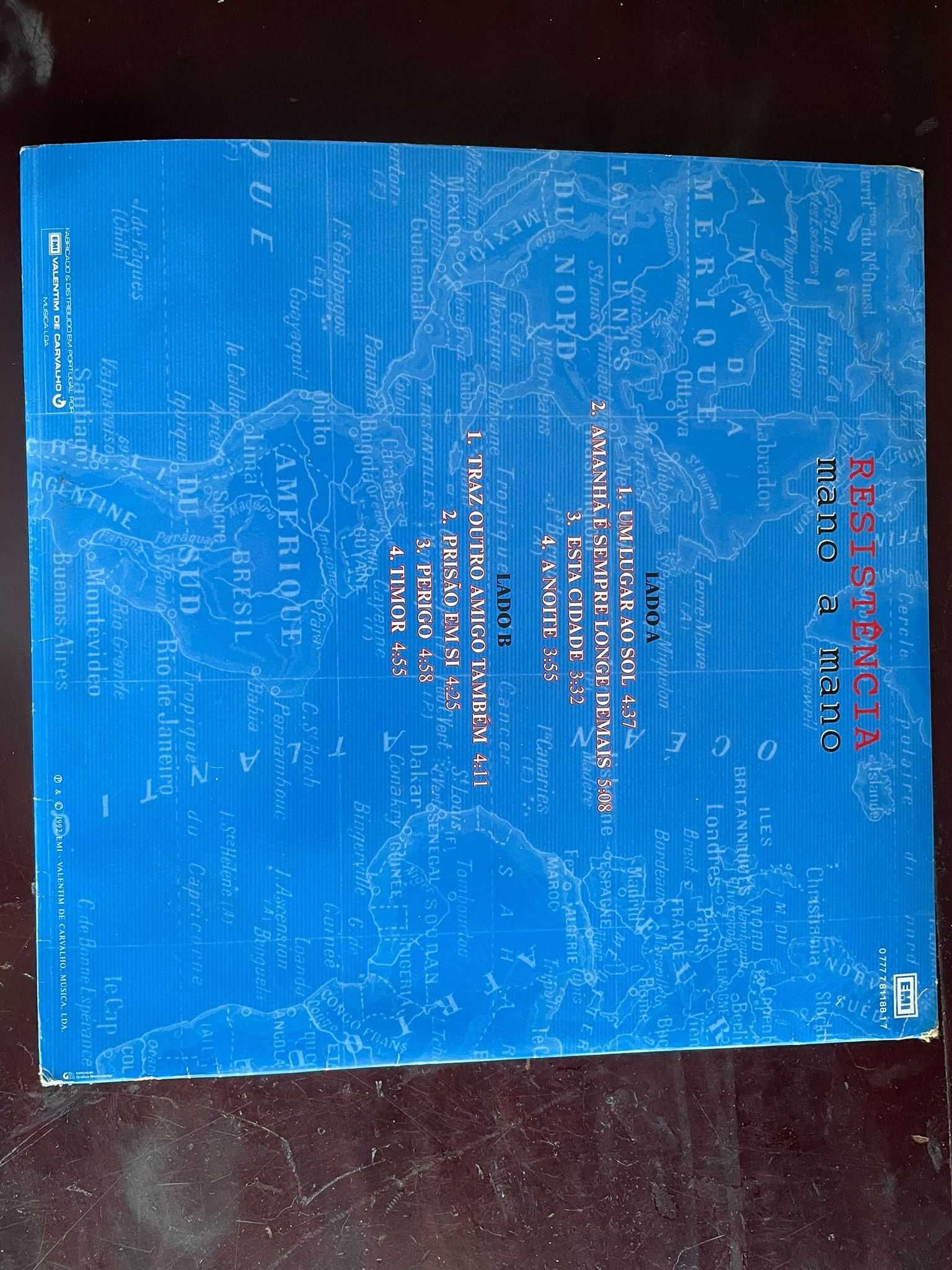 Resistência, mano a mano em Vinil
