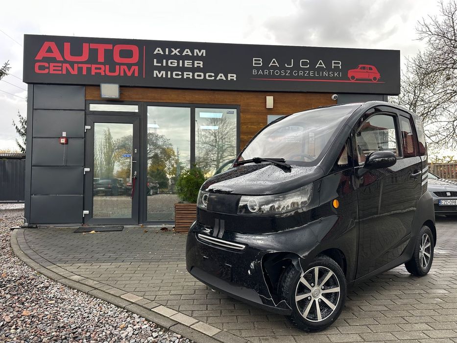 Aixam City L6e Czterkołowiec lekki AIMA A520 Microcar Ligier Klima Kamera