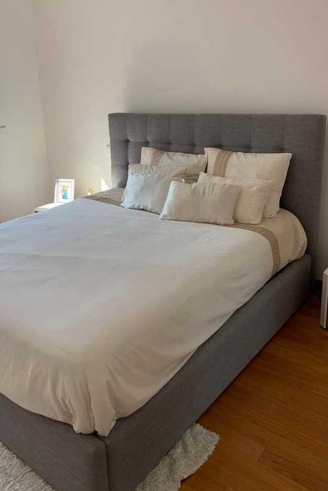 Camas de Casal Estofadas de Luxo 199€ Disp. em Várias Cores! 190x140m!