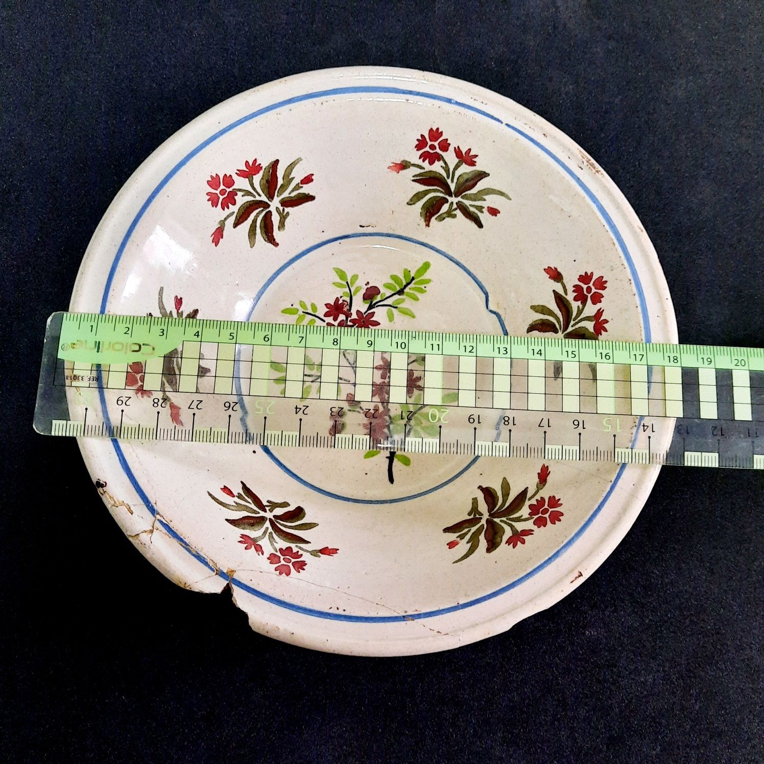 Congunto Saladeiras Pequenas em Cerâmica da Faiança Aradas, Aveiro.