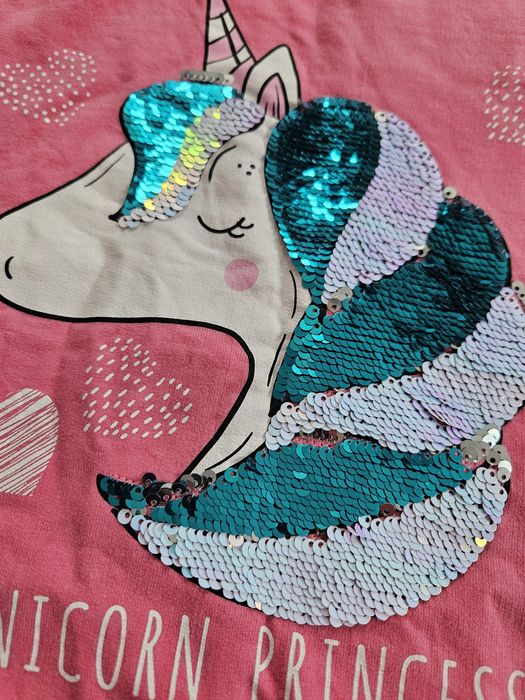 Ciepła sukienka/tunika 134-140