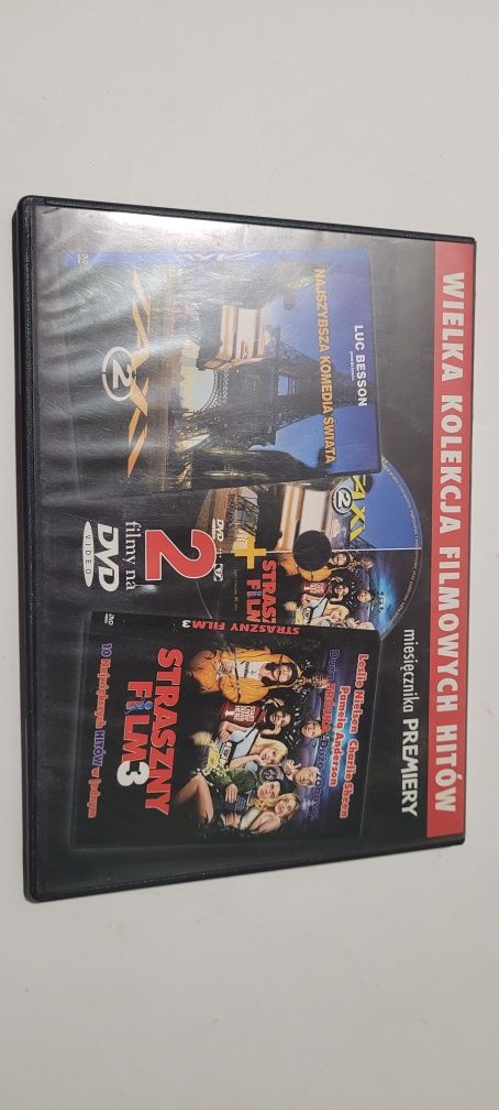 Dwa filmy na DVD "taxi 2" i "straszny film 3"