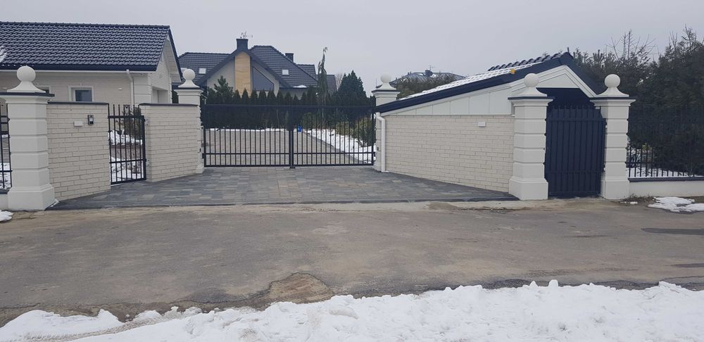 Słupy Betonowe Dworkowe,Słupki Stylowe,Sztukateria,Rezydencja Parkowa