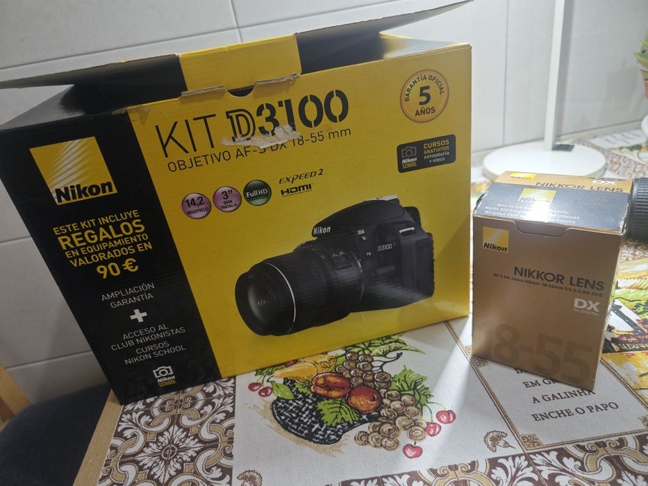 Câmera Nikon D3100