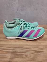 Buty biegowe kolce adidas allroundstar  36 2.3 zielony