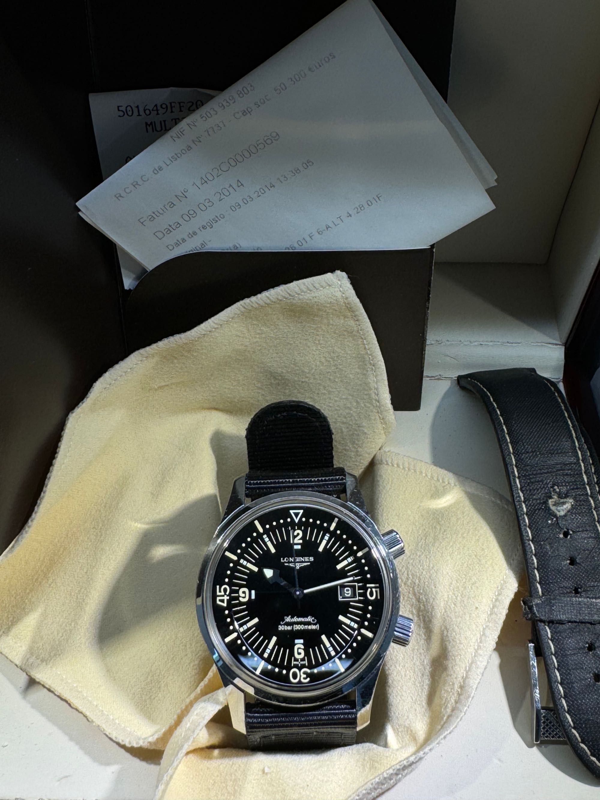 Longines Legend Diver (box & papers)