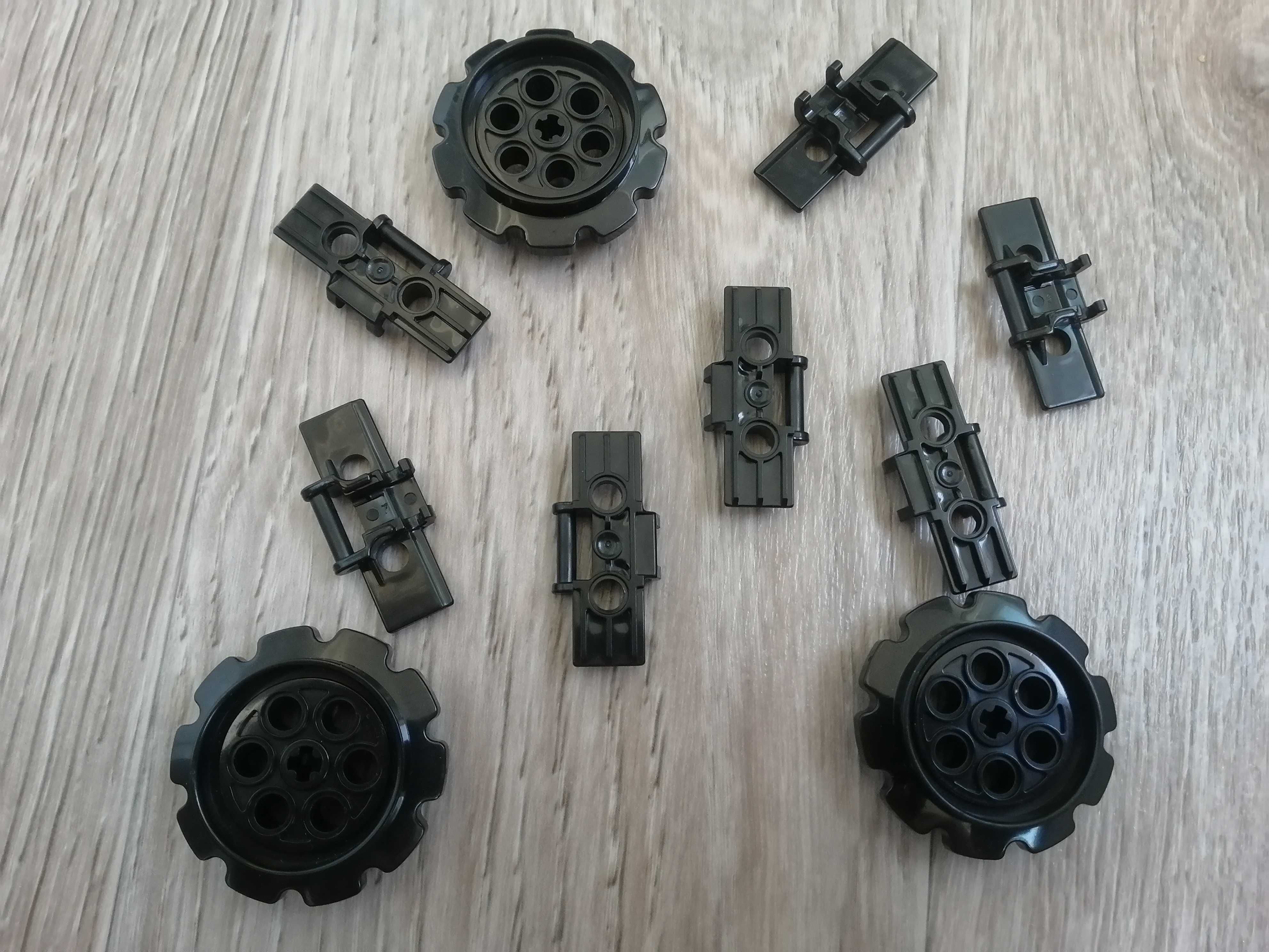 Деталі Lego technic поштучно. Шестерні, гусениці, катки.
