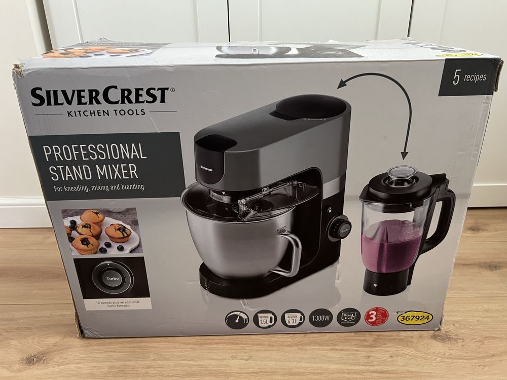 Planetarny robot kuchenny z blenderem Silver Crest