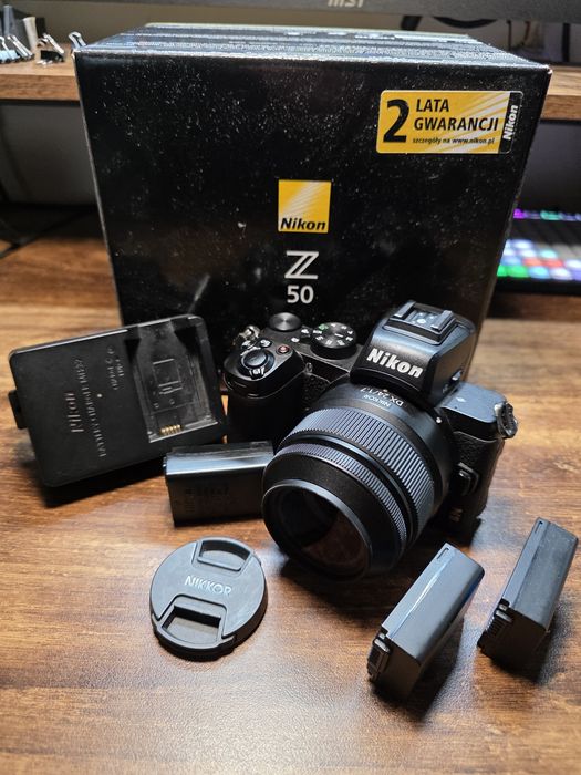 Nikon Z50 + Nikkor Z DX 24mm f/1.7 | Stan bardzo dobry