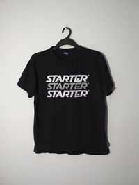 Starter t-shirt czarna koszulka L