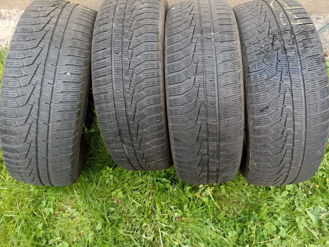 4 opony zimowe 225/60R18 Hankook icept evo stan bdb. 6 mm 2019r