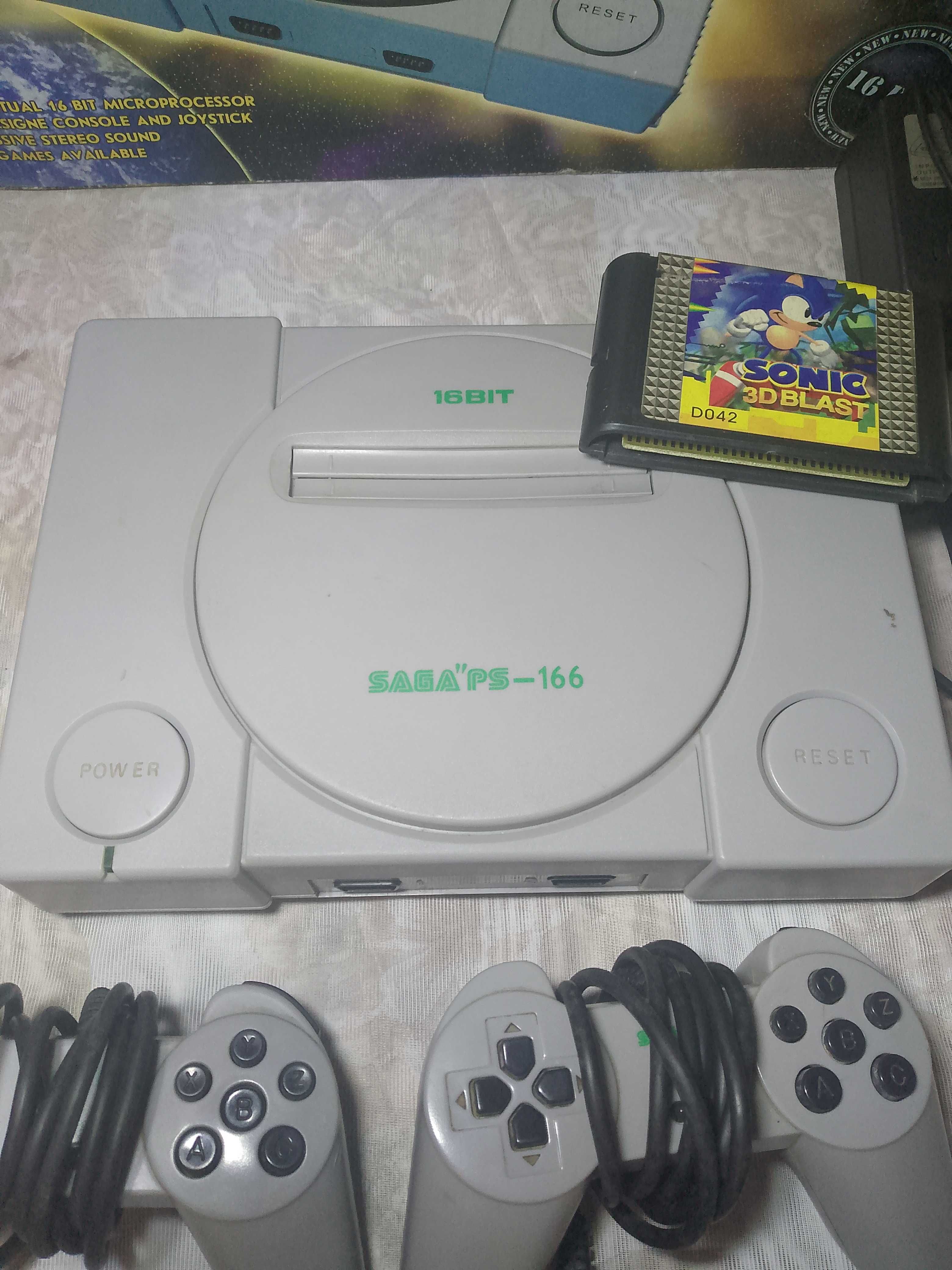 Ігрова приставка SAGA 16 bit