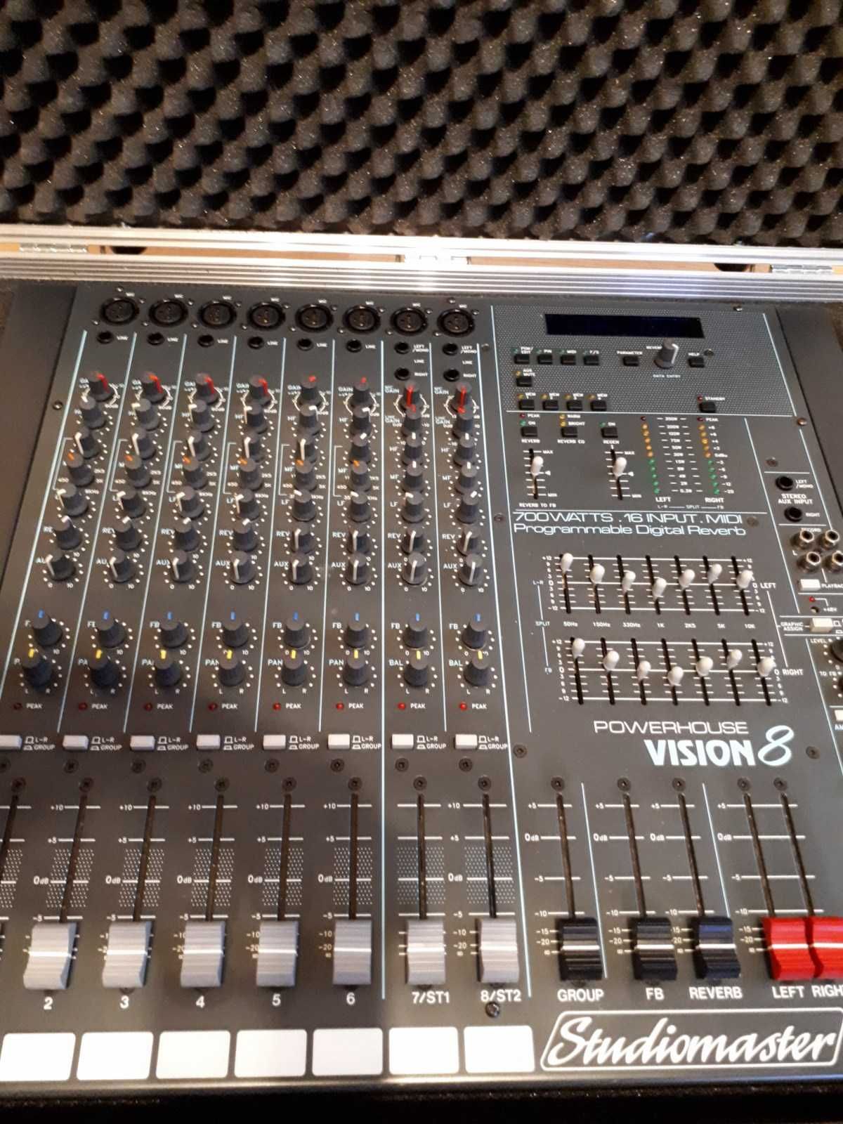 Legendarny Powermikser Studiomaster Jakość i Preampy klasy SSL+CASE