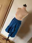 42 44 monnari asymetria tencel spodnica jeans na gumce falbanki