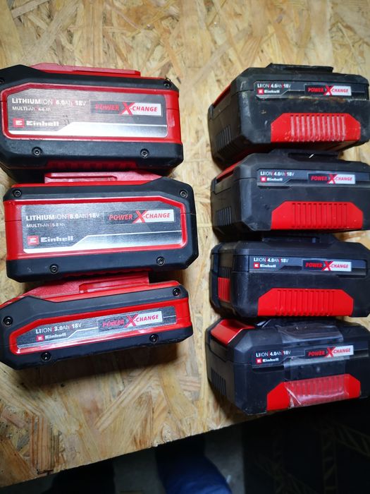uszkodzone baterii Einhell