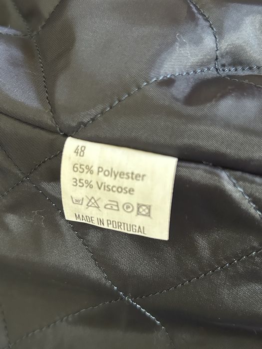 Gabardine homem azul-marinho tamanho 48