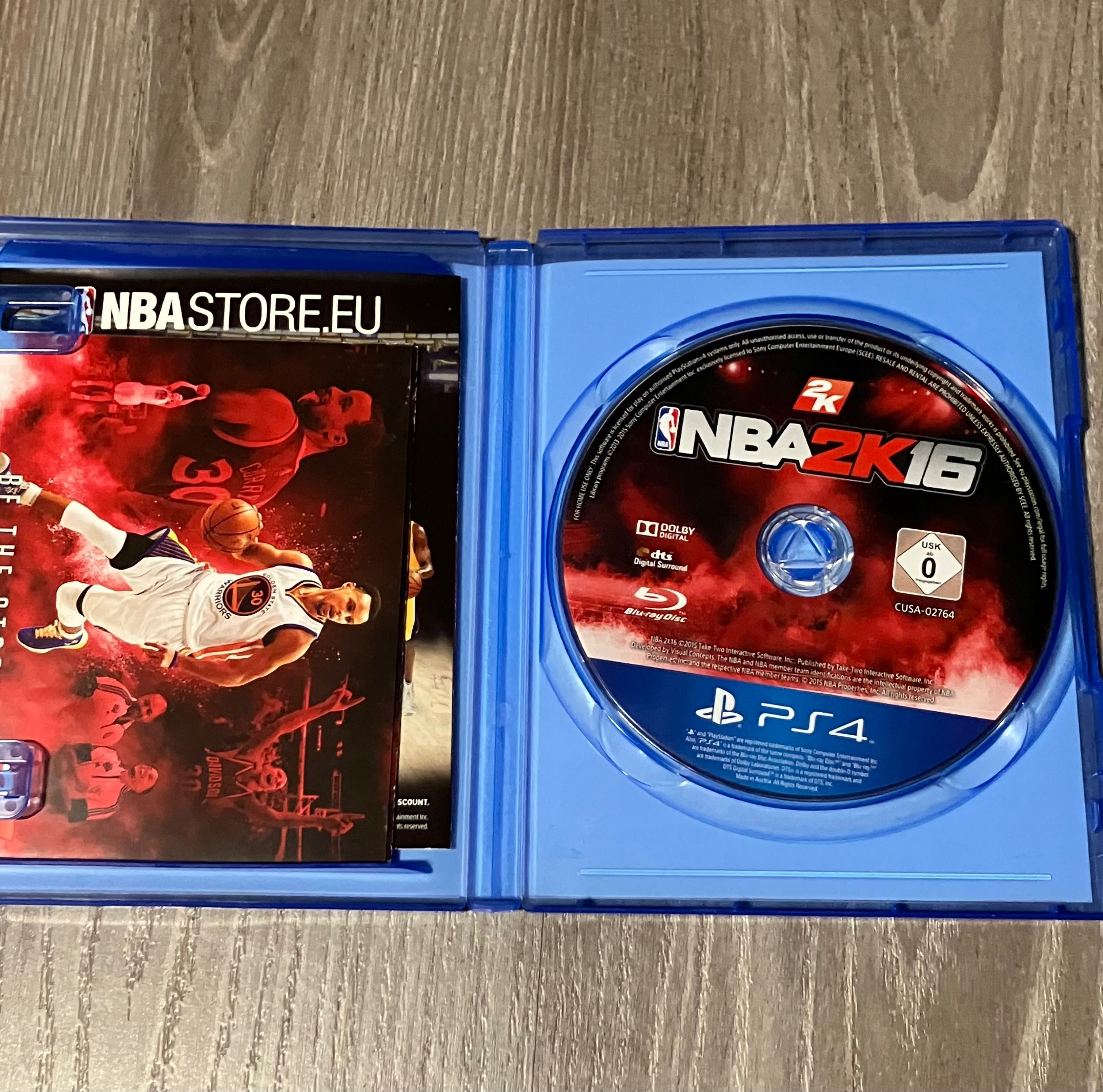 Gry na ps4 (Minecraft Dungeons hero edition, NBA 2k16)