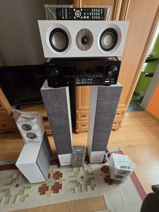 Kino domowe DENON AVR-X1600H DAB +JAMO S 809 HCS -  5.1