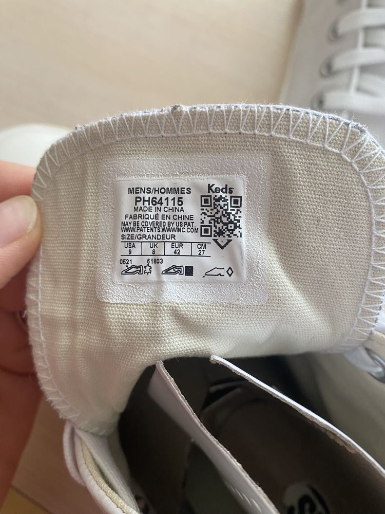 Нові шкіряні кеди pro-keds 42р