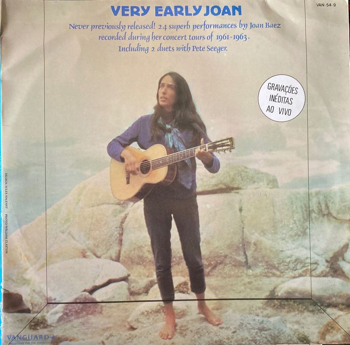Joan Baez - Very Early Joan vinil
