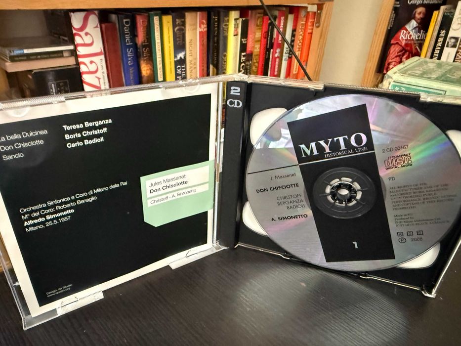 Massenet – Don Chisciotte – Teresa Berganza, B. Christoff – Simonetto