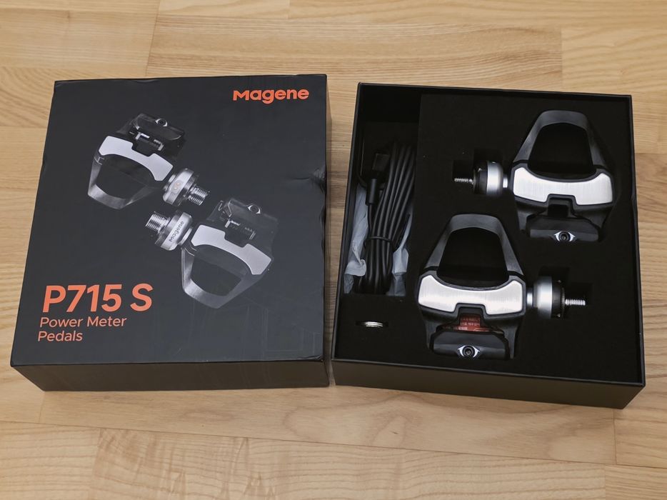 Pedały z obustronnym pomiarem mocy Magene P715 S spd-sl