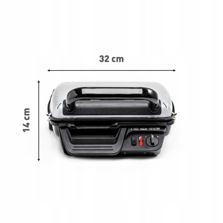 OKAZJA - Grill elektryczny rozkładany TEFAL Compact - NOWY