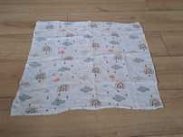 Otulacz pielucha 70*80cm muślinowa kocyk muślin pieluszka miś