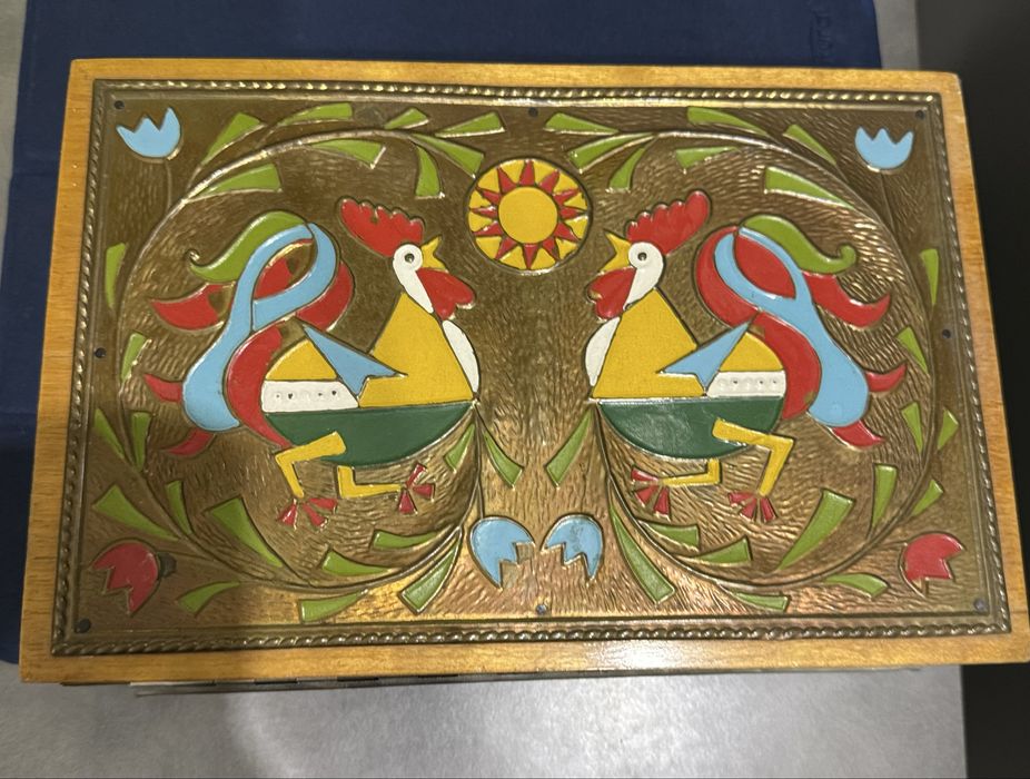 Шкатулка Півники