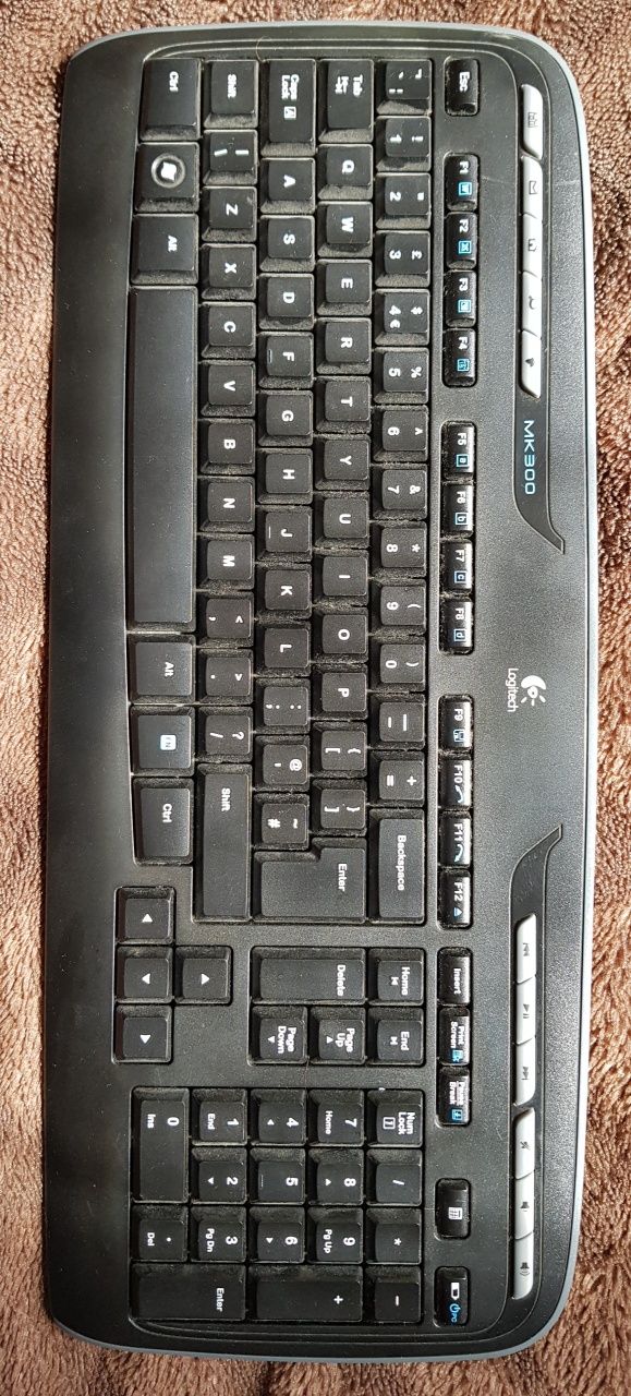 klawiatura bezprzewodowa Logitech+ odbiornik