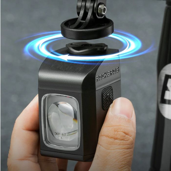 Lampka Rowerowa Przednia Z Wyświetlaczem Rockbros M8Pk 1600Lm